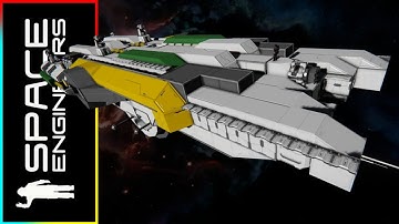 The Selene Class Tech X Light Frigate - Space Engineers