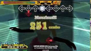 【DDR A20】(DP-BASIC) CARTOON HEROES(20th Anniversary Mix)