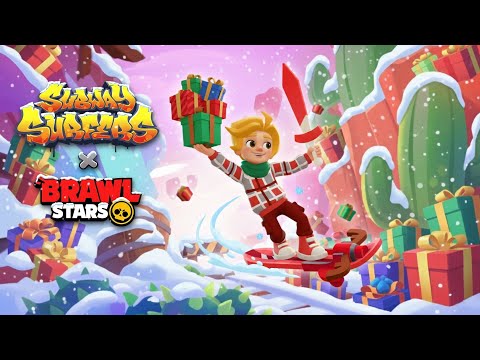 NEW GIFT RUSH Event In Subway Surfers X Brawl Stars 2025 With Finlay Merrymaker Outfit