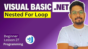 Visual Basic - Nested For Loop Example | Nested For Loop in VB.Net