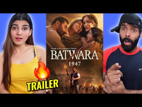 Batwara 1947 Trailer Reaction | Shabana Azmi | Sunny Deol | Aamir Khan Productions