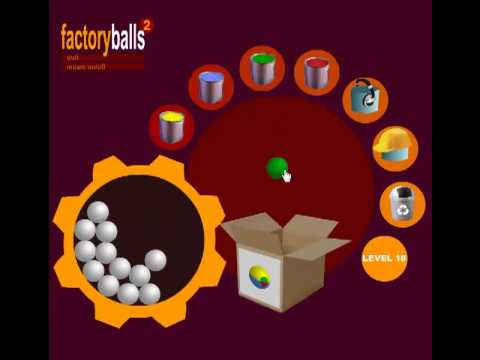 Factory Balls 2 - Walkthrough - Levels 11 to 20