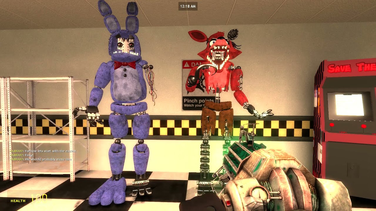 Gmod Fnaf) Fixing Stylized Withered Foxy 