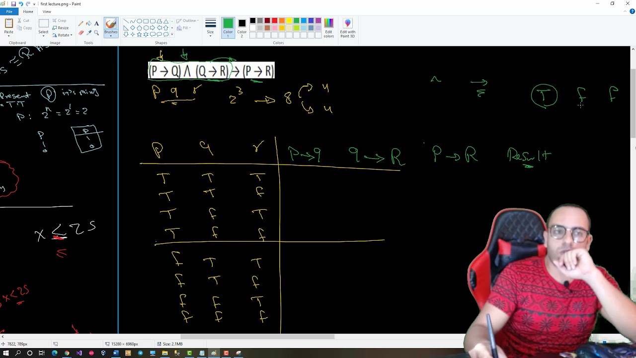 #6 Discrete Mathematic | Tatology and Contradiction | Proposition | منهج الرياضيات المتقطعة