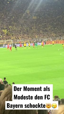 Der Moment als Modeste den FC Bayern schockte🤯🥲 #bvb #borussiadortmund #fcbayern #fcb #modeste