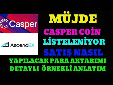 Casper, AscendEX Borsasında Listeleniyor ! Tüm Detaylar... 11 Mayıs !