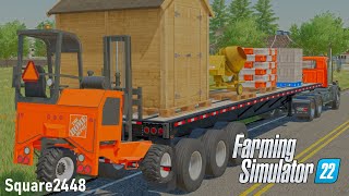 BIG Home Depot Delivery! (Shed & Concrete Mixer) | FS22