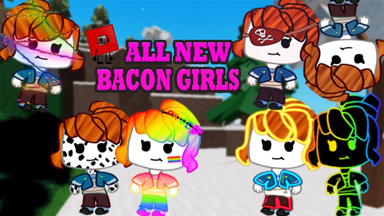 Roblox Bacon and Bacon Girl sticker -  Portugal