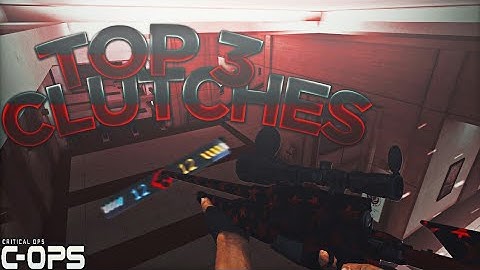 Critical Ops | Top 5 Clutch By Pros 1v5 ! #3