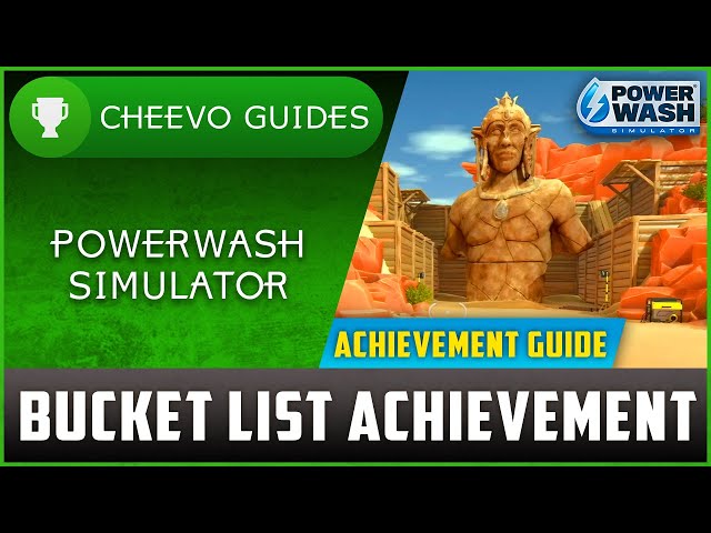 PowerWash Simulator - Achievement List