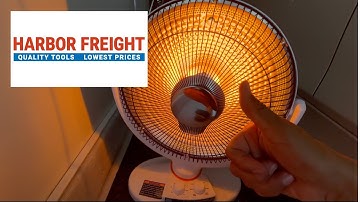 $39 Harbor Freight Heater Unboxing 2023