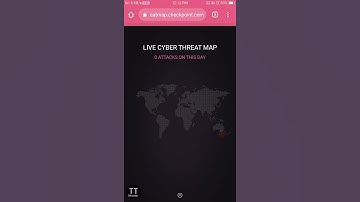 How to see Live Cyber Attack on map | live cyber threat map #shorts