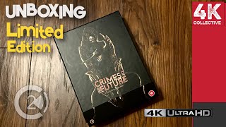 Crimes of the Future 4K UltraHD Blu-ray Limited edition from secondsight films Unboxing