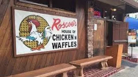 Roscoes Chicken & Waffles On SUNSET BLVD!