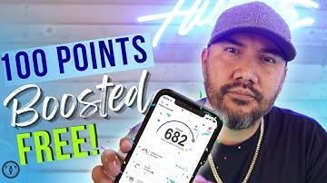 How I RAISED MY CREDIT SCORE 100 POINTS FAST & FREE! ⚡