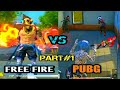 FREE FIRE VS PUBG ON TIK TOK,,PART#1||| by IGB