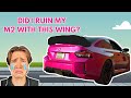 This is the BEST wing for the G87 M2!