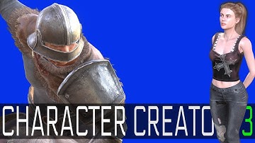 Character Creator 3 -- Easy and Powerful Game Character Creation Software