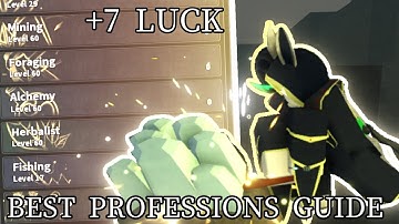 BEST WAY TO MAX PROFESSIONS | Rune Slayer