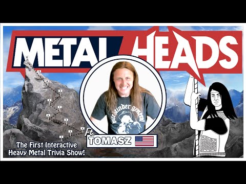 Who is the Biggest Metalhead? | Tomasz (USA) | METALHEADS: HEAVY METAL TRIVIA SHOW