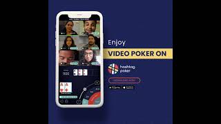 Play Video Poker on Hashtag Poker App screenshot 5