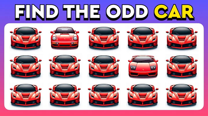 Find the ODD One Out 🚘⚡ - Ultimate Car Logo Challenge | 40 levels