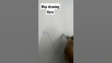 map drawing within 20 sec - India - UPSC #upscmotivation