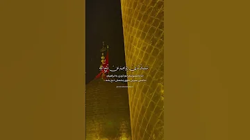 فرازی از دعای عرفه حسین ستوده کربلا دلتنگی بین الحرمین امامـحسین امام رضا یارضا یاحسین 