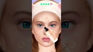 Makeover Studio: Makeup Games | Foundation Tutorial 😻| Available on Android & iPhone #shorts screenshot 1