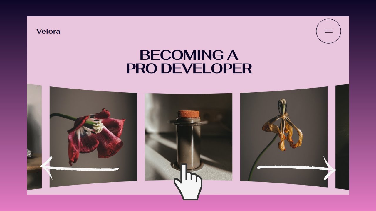 Create a Modern 3D Responsive Slider Website | HTML CSS JavaScript ...