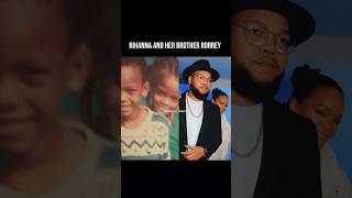 Rihanna and her brother Rorrey #rihanna #fenty #family #brothersister #foryou Profile