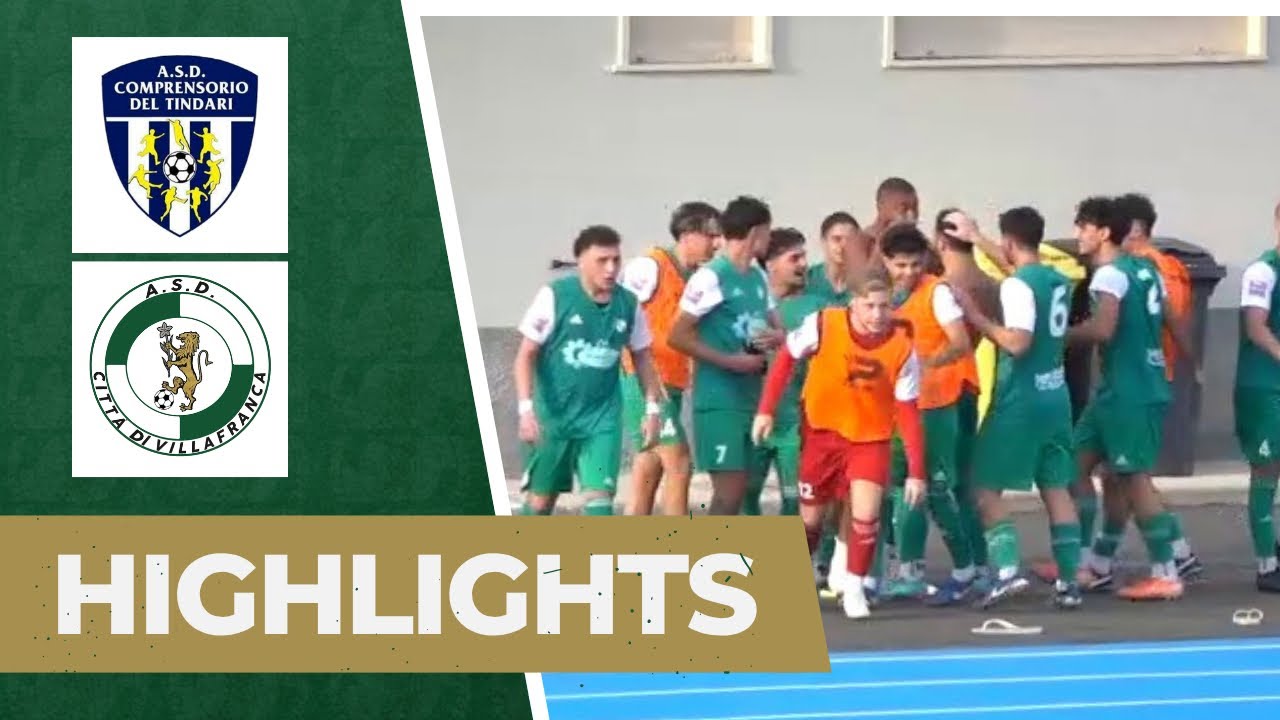 Highlights Comprensorio del Tindari vs Città di Villafranca (3ª giornata - Promozione girone B)