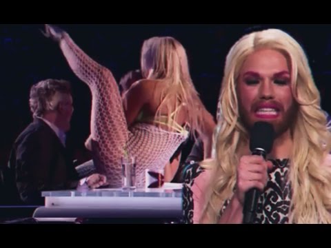 Самые неадекватные участники американского шоу талантов часть 1