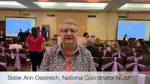 Sister Ann Oestreich, National Coordinator for the...