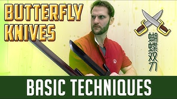 Kung Fu Butterfly Knives - Basic Techniques 蝴蝶双刀 - Choy Li Fut Kung Fu