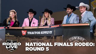 Tricia Aldridge Talks Adios Pantalones 🐎 Ex-Saddle Bronc Rider Chancey Williams | Rodeo Live @ NFR