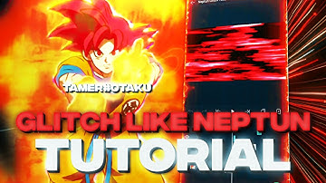 Glitch Tutorial Like @neptun and @6ft3 - Alight Motion Tutorial