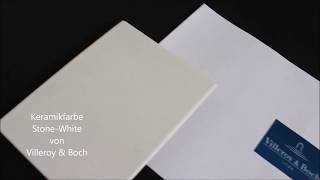 Keramikfarbe Stone-White für Keramikspülen von Villeroy und Boch