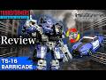 Studio Series Barricade Review|TS-16 バリケード レビュー【Transformers / ディセプティコン】