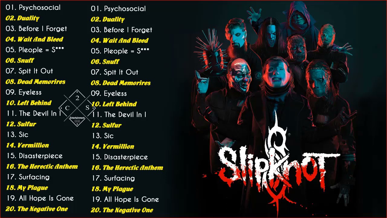 Slipknot Full Album 2022 Best Songs Of Slipknot Playlist 2022 YouTube