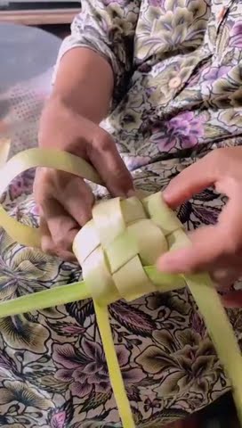 Bikin Ketupat Simple - Suasana Hari Raya (Fyp Tik Tok)