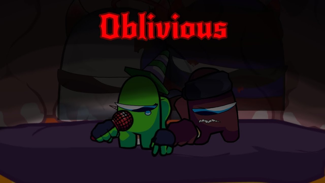 Oblivious/Ominous but Demon Ninblue and White sing against @Lime_Girl and,Maroon 