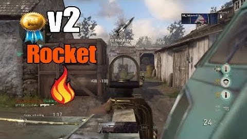 COD WW2: V2 rocket "CTF spawn trap"