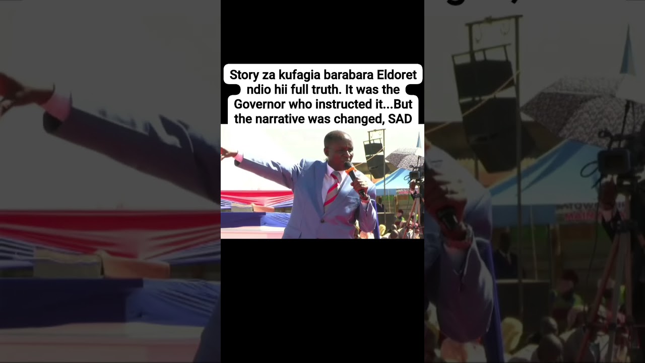 THE WHOLE TRUTH ABOUT ROAD WASHING ELDORET