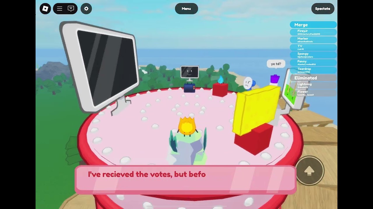 Toxic Lighting in BFDIA Roblox 