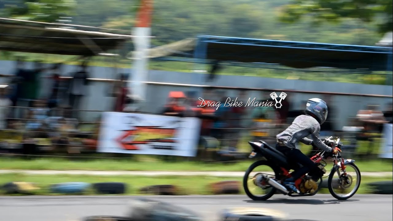 Video Drag Bike Satria FU STD 155cc YouTube