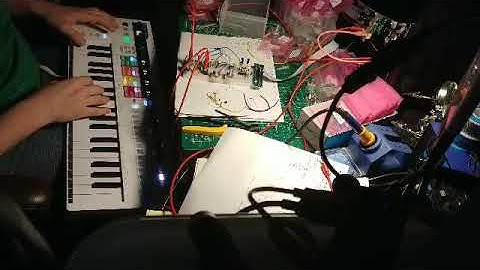CD40106 FM Drone/FM Modulation Toy with CV Input