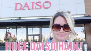Famous Huge Daiso Haul Part 1! Wealth