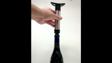 Eevino Vacuum Wine Saver in Action