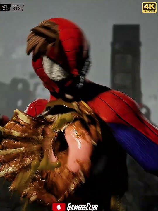 Zombie Spiderman vs Superman in 4K60FPS #trending #spiderman